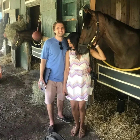 Migulina Ali Embroidered Wrap Dress Sz M 100% Cotton Embroidered - Picture 2 of 6